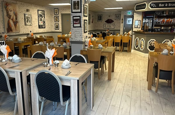 Blackpool Hotel 1 – dining room