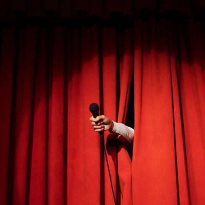 Comedy club activity in Blackpool for stag hen and group weekends