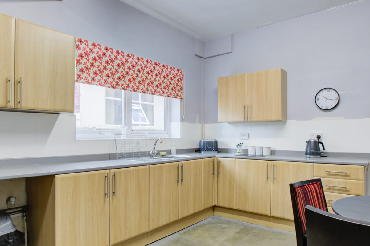 Fitted kitchen inside the Sandringham Apartment