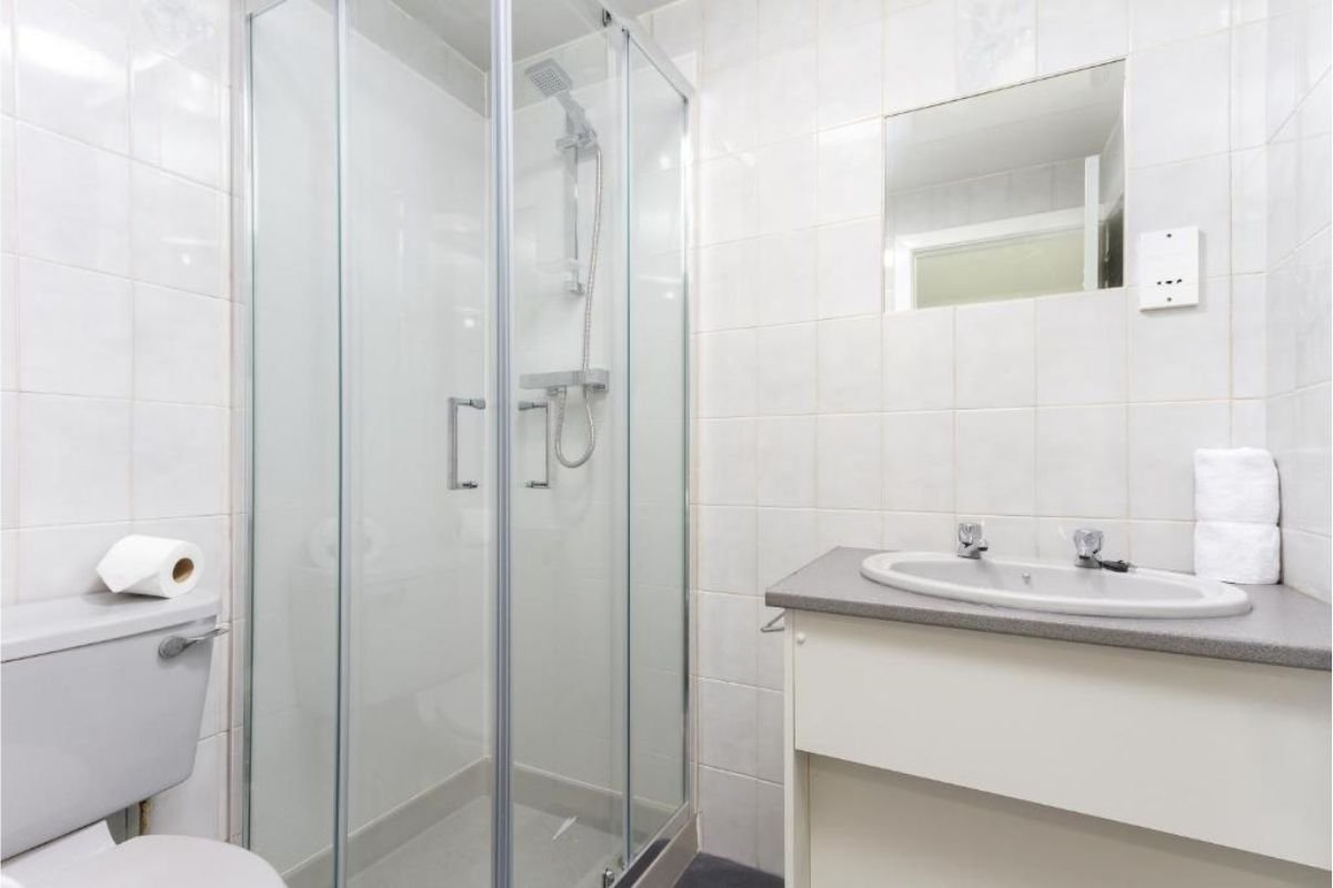 Bathroom inside the Sandringham Apartment